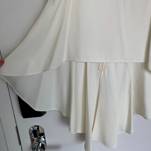 NWT Alexander McQueen Silk Peplum Tunic Top - Picture 3 of 8